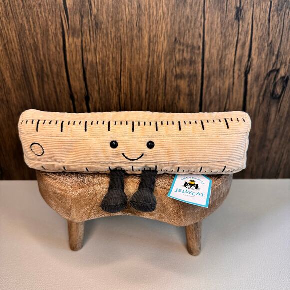 Jellycat Ruler NEW! Jellycat FAST SHIP Jellycat Amuseables Ruler - Picture 2 of 6